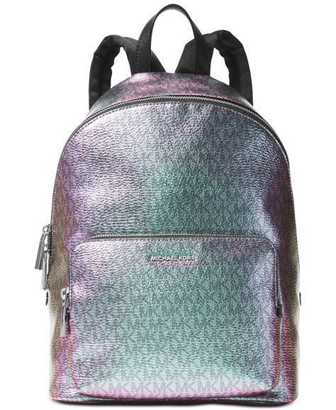 Michael Kors Wythe Metallic Large Backpack 